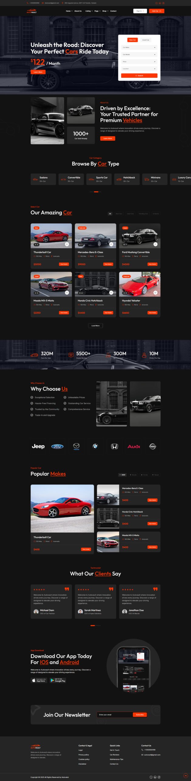 Web Development Portfolio - Experts Communication