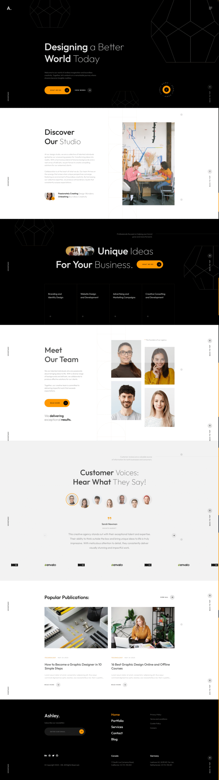 Our web development portfolio - Experts Communication